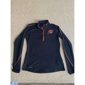 Nike MLB SF Giants 1/4 Zip Pullover M Black Dri-FIT Cooperstown Collection